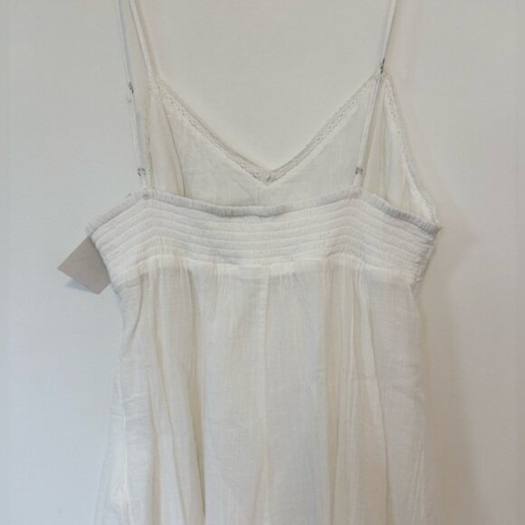 Zara embroiled tank mini dress NWT , sz : medium Logo - Picture 6 of 11